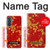S2050 fleur de Cerisiers chinois imprimé graphique Etui Coque Housse pour Samsung Galaxy A37