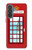 S2059 Angleterre britannique Cabine téléphonique Minimaliste Etui Coque Housse pour Samsung Galaxy A37