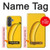S2294 banane Etui Coque Housse pour Samsung Galaxy A37