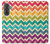 S2362 Arc en ciel coloré Shavron Zig zag Etui Coque Housse pour Samsung Galaxy A37