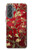 S2414 Rouge Fleur amandier Van Gogh Etui Coque Housse pour Samsung Galaxy A37