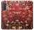 S2414 Rouge Fleur amandier Van Gogh Etui Coque Housse pour Samsung Galaxy A37
