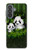 S2441 Forêt de Bambous de la famille Panda Etui Coque Housse pour Samsung Galaxy A37