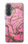 S2449 Fleur rose Amandier Van Gogh Etui Coque Housse pour Samsung Galaxy A37