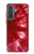 S2480 Tie dye rouge Etui Coque Housse pour Samsung Galaxy A37