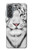 S2553 Tigre blanc Etui Coque Housse pour Samsung Galaxy A37