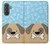 S2669 Mignon os chien pattes Dessin animé Etui Coque Housse pour Samsung Galaxy A37