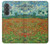 S2681 Champ de coquelicots Vincent Van Gogh Etui Coque Housse pour Samsung Galaxy A37