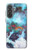S2724 Dragon Blanc Piscine Haisu Lui Etui Coque Housse pour Samsung Galaxy A37