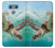 S1377 Ocean Sea Turtle Etui Coque Housse pour LG G6