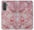 S2843 Texture en marbre rose Etui Coque Housse pour Samsung Galaxy A37