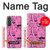 S2885 Paris Rose Etui Coque Housse pour Samsung Galaxy A37
