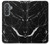 S2895 Noir Marbre imprimé graphique Etui Coque Housse pour Samsung Galaxy A37