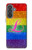 S2900 Arc en ciel LGBT Fierté lesbienne Drapeau Etui Coque Housse pour Samsung Galaxy A37