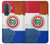 S3017 Paraguay Drapeau Etui Coque Housse pour Samsung Galaxy A37