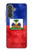 S3022 Haïti Drapeau Etui Coque Housse pour Samsung Galaxy A37