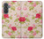 S3037 Jolie Flora Rose Cottage Etui Coque Housse pour Samsung Galaxy A37