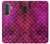 S3051 Rose Sirène écailles de poisson Etui Coque Housse pour Samsung Galaxy A37