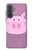 S3269 Porc Dessin animé Etui Coque Housse pour Samsung Galaxy A37