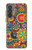 S3272 Motif coloré Etui Coque Housse pour Samsung Galaxy A37