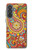 S3402 Floral Paisley Seamless Etui Coque Housse pour Samsung Galaxy A37