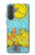 S3435 Carte de tarot Lune Etui Coque Housse pour Samsung Galaxy A37