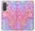 S3444 Art numérique liquide coloré Etui Coque Housse pour Samsung Galaxy A37