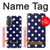 S3533 Bleu à pois Etui Coque Housse pour Samsung Galaxy A37