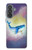 S3802 Rêve Baleine Pastel Fantaisie Etui Coque Housse pour Samsung Galaxy A37