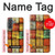 S3861 Bloc de conteneur coloré Etui Coque Housse pour Samsung Galaxy A37