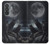 S3970 Pleine lune du loup noir Etui Coque Housse pour Samsung Galaxy A37