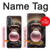 S3973 Chimpanzé soufflant du chewing-gum rose Etui Coque Housse pour Samsung Galaxy A37