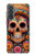 S3999 Peinture de crâne mexicain Etui Coque Housse pour Samsung Galaxy A37