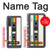 S4023 Cassette arc-en-ciel vintage Etui Coque Housse pour Samsung Galaxy A37