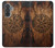 S4036 Boussole en bois viking Vegvisir Etui Coque Housse pour Samsung Galaxy A37