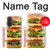 S0790 Hamburger Etui Coque Housse pour Samsung Galaxy A57