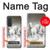 S0933 Cheval Blanc Etui Coque Housse pour Samsung Galaxy A57
