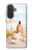 S1425 Seashells sur la plage Etui Coque Housse pour Samsung Galaxy A57