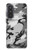 S1721 Neige Camouflage Imprimé graphique Etui Coque Housse pour Samsung Galaxy A57
