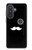 S1946 Sir Mustache Minimalisme Etui Coque Housse pour Samsung Galaxy A57