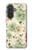 S2179 Motif Fleur Floral Art Millésime Etui Coque Housse pour Samsung Galaxy A57