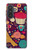 S2353 Paris Dessin Motif de Millésime Etui Coque Housse pour Samsung Galaxy A57
