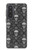 S2371 Crâne Motif monochrome Millésime Etui Coque Housse pour Samsung Galaxy A57
