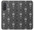 S2371 Crâne Motif monochrome Millésime Etui Coque Housse pour Samsung Galaxy A57