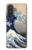 S2389 Hokusai La grande vague de Kanagawa Etui Coque Housse pour Samsung Galaxy A57