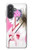 S2579 Traditionnelle japonaise Geisha Kimono Etui Coque Housse pour Samsung Galaxy A57