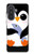 S2631 Mignon Bébé Pingouin Etui Coque Housse pour Samsung Galaxy A57