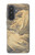 S2680 Japon Art Obi avec des vagues stylisées Etui Coque Housse pour Samsung Galaxy A57