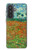 S2681 Champ de coquelicots Vincent Van Gogh Etui Coque Housse pour Samsung Galaxy A57