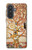 S2723 L'arbre de vie Gustav Klimt Etui Coque Housse pour Samsung Galaxy A57